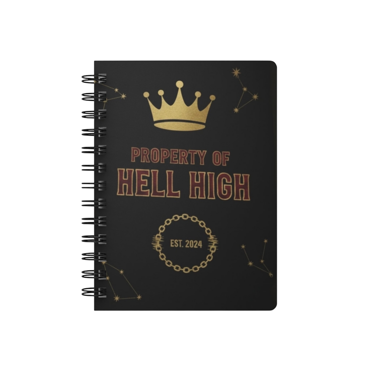 School Turning Into Hell Notebook