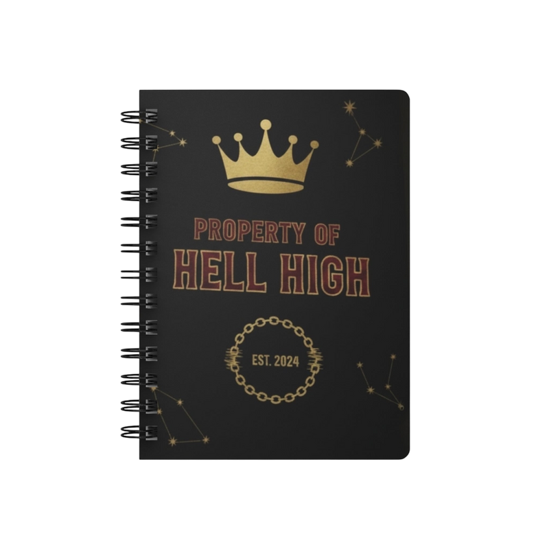School Turning Into Hell Notebook