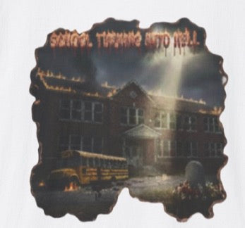 School Turning Into Hell T-Shirt