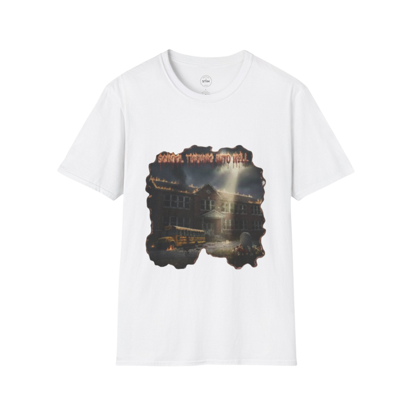 School Turning Into Hell T-Shirt