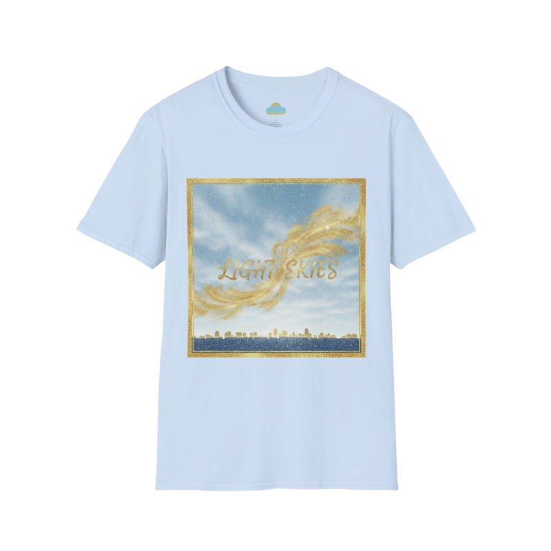 Light Skies Light Blue Cover T-Shirt
