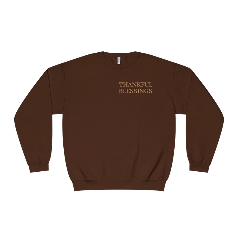 Thankful Blessings Crewneck